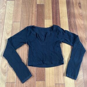 Urban Outfitters Out From Under Long Sleeve Crop Top